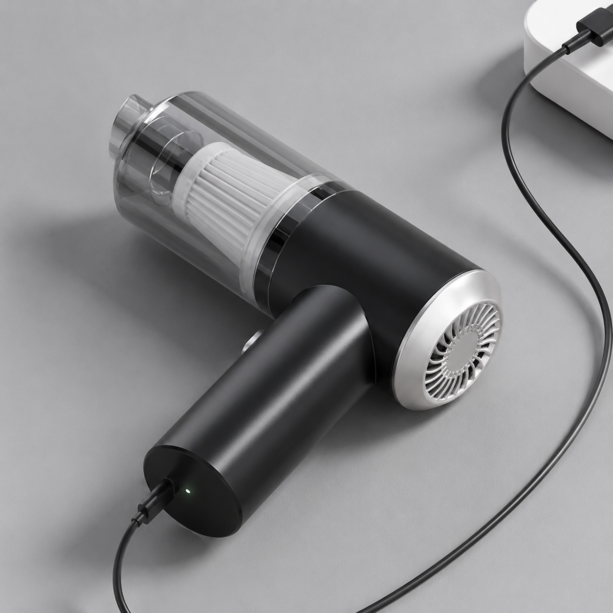 Cordless Handheld Vacuum — Powerful Suction, HEPA Filter