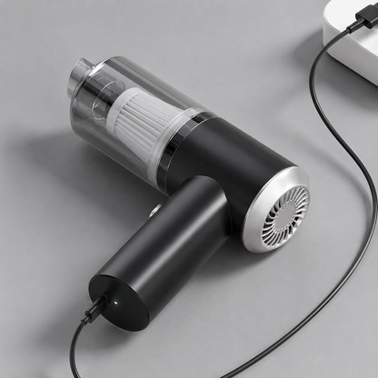 Cordless Handheld Vacuum — Powerful Suction, HEPA Filter