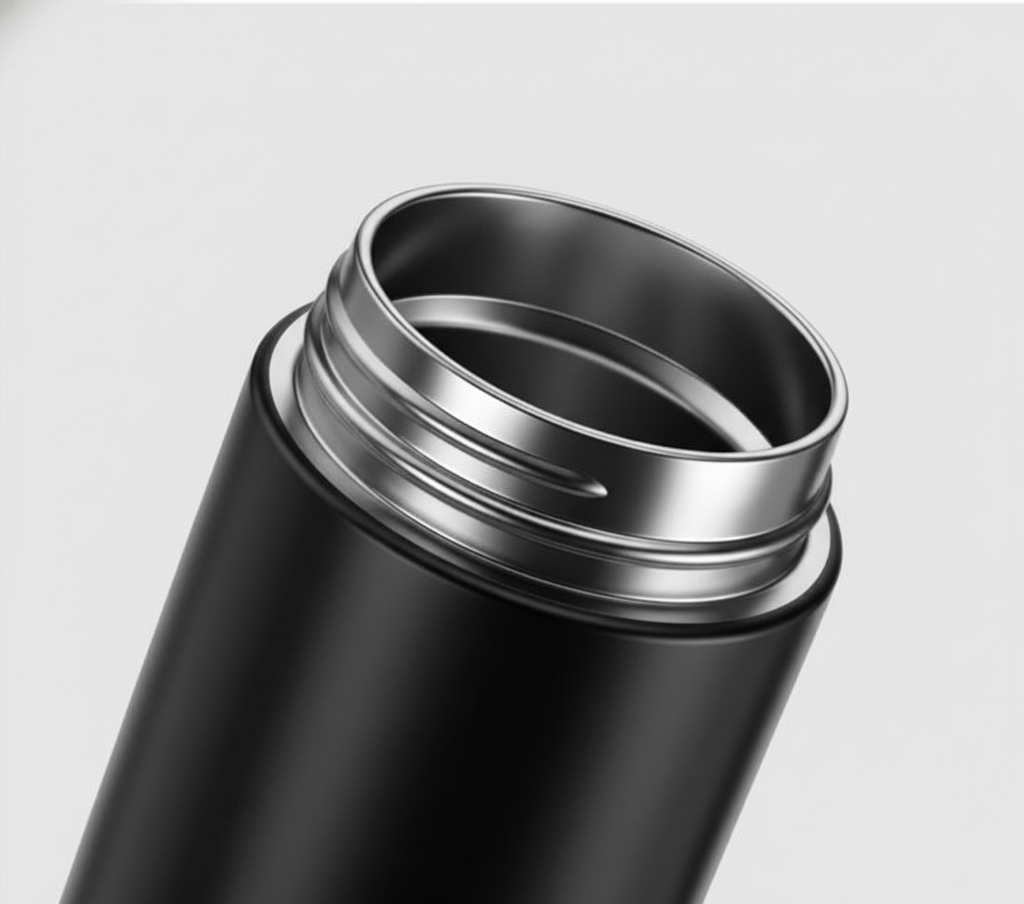 LED Temperature Display Flask