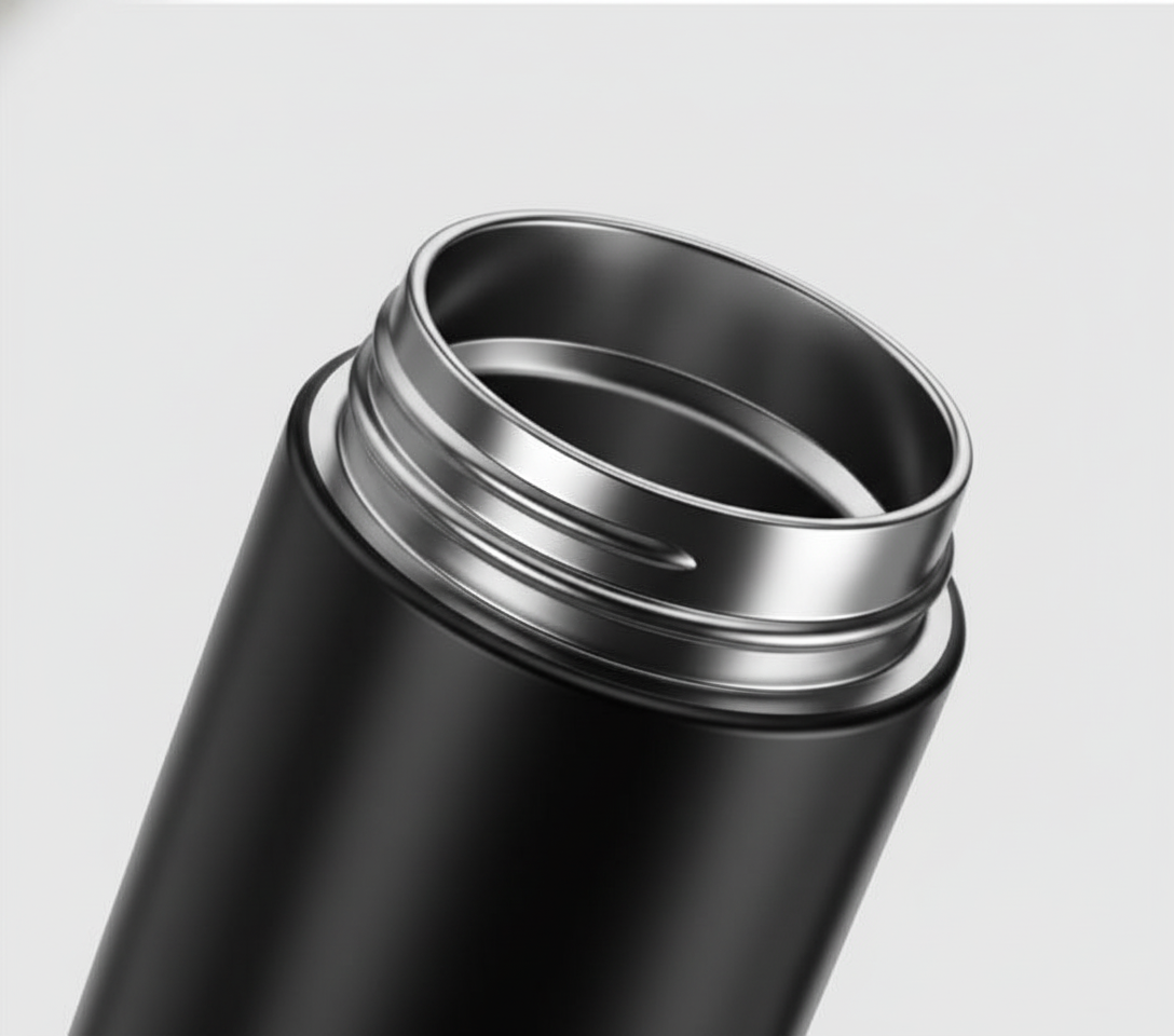 LED Temperature Display Flask