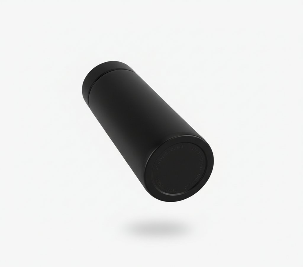 LED Temperature Display Flask