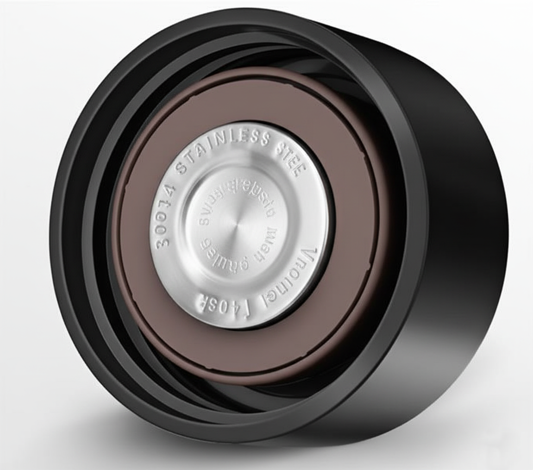 LED Temperature Display Flask